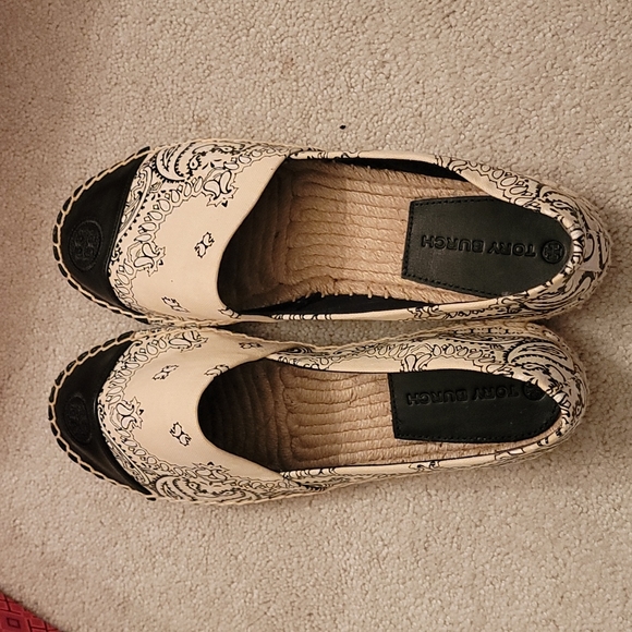Tory Burch Espadrilles NWT 7.5 - Picture 2 of 6
